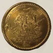 Mardi Gras Doubloon: Poseidon